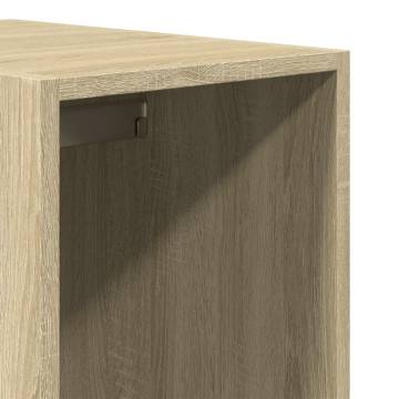  Wardrobe Sonoma Oak 30x50x200 cm Engineered Wood