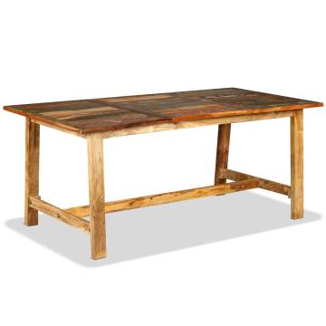  Dining Table Solid Reclaimed Wood 180 cm