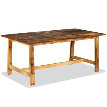  Dining Table Solid Reclaimed Wood 180 cm