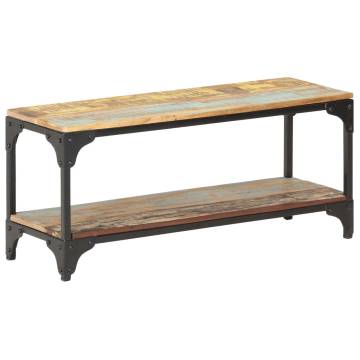  Coffee Table 90x30x40 cm Solid Reclaimed Wood