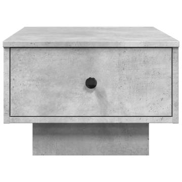  Coffee Table Concrete Grey 60x45x31 cm Engineered Wood