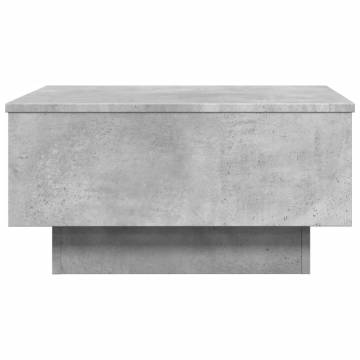  Coffee Table Concrete Grey 60x45x31 cm Engineered Wood