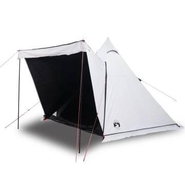  Family Tent Tipi 6-Person White Blackout Fabric Waterproof