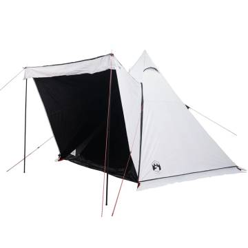  Family Tent Tipi 6-Person White Blackout Fabric Waterproof