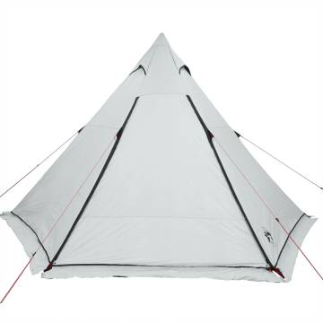  Family Tent Tipi 6-Person White Blackout Fabric Waterproof