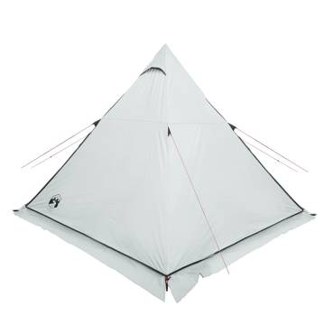  Family Tent Tipi 6-Person White Blackout Fabric Waterproof