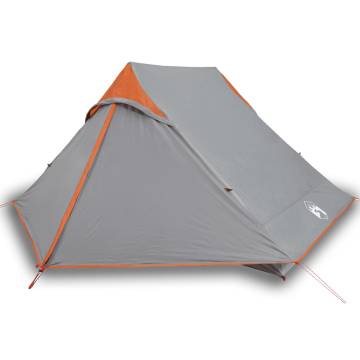  Camping Tent 2-Person Grey Waterproof