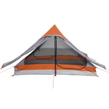  Camping Tent 2-Person Grey Waterproof