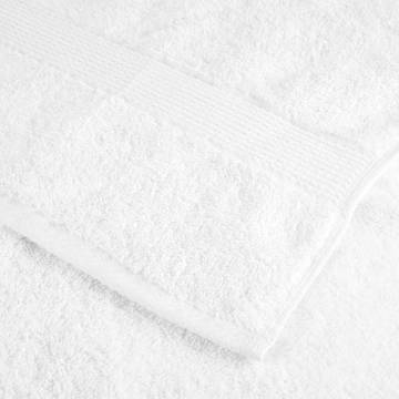  Premium Sauna Towels SOLUND 25pcs White 80x200cm 600gsm