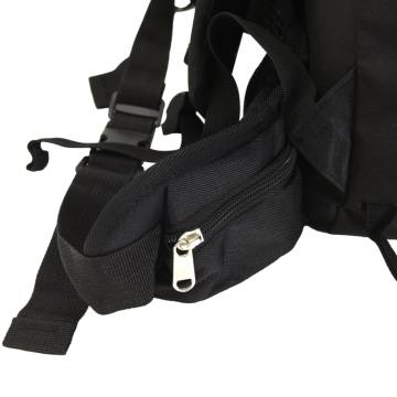  Hiking Backpack Black 80 L Oxford Fabric