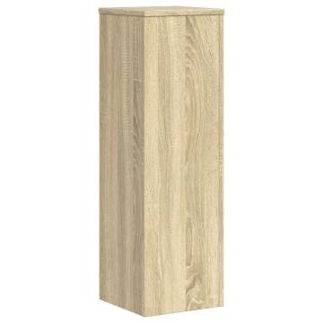  Plant Stand 2pcs Sonoma Oak 25x25x80 cm Engineered Wood