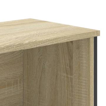  Book Cabinet Sonoma Oak 80x31x169 cm Engineered wood