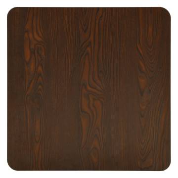  Bistro Table Dark Ash 50x50x107 cm