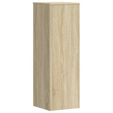  Plant Stands 2 pcs Sonoma Oak 33x33x100 cm Engineered Wood