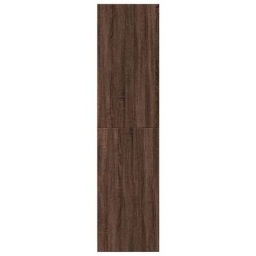  Wardrobe Brown Oak 50x50x200 cm Engineered Wood