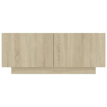 TV Cabinet Sonoma Oak 100x35x40 cm Engineered Wood