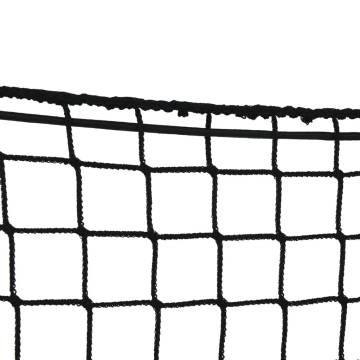  Trailer Net with Elastic Rope Black 4x2.5 m PP