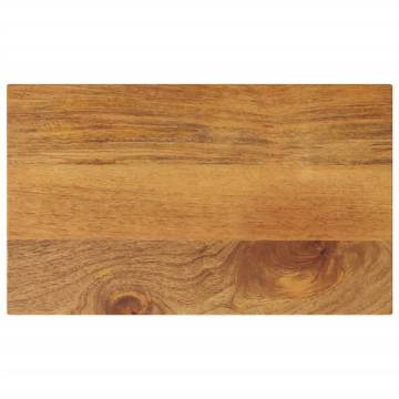  Table Top 40x30x3.8 cm Rectangular Solid Wood Mango