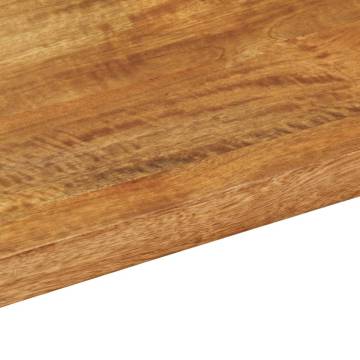  Table Top 40x30x3.8 cm Rectangular Solid Wood Mango