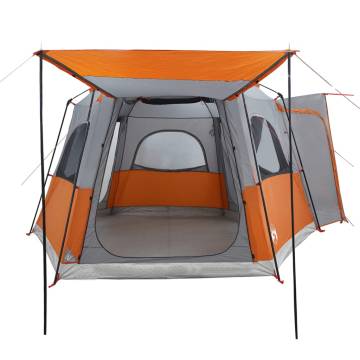  Car Tent 4-Person Grey and Orange Waterproof