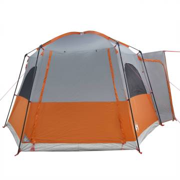  Car Tent 4-Person Grey and Orange Waterproof