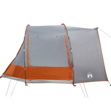  Car Tent 2-Person Grey and Orange Waterproof