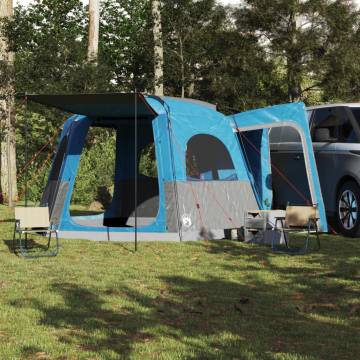  Car Tent 4-Person Blue Waterproof