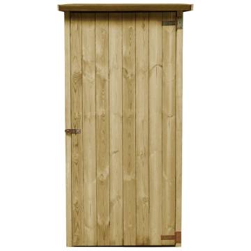 Garden Tool Shed Impregnated Pinewood 88x76x175 cm