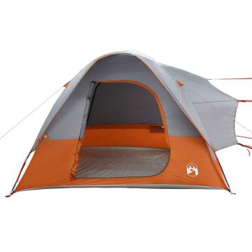  Car Tent 4-Person Grey and Orange Waterproof