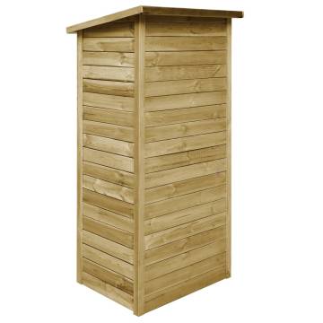 Garden Tool Shed Impregnated Pinewood 88x76x175 cm