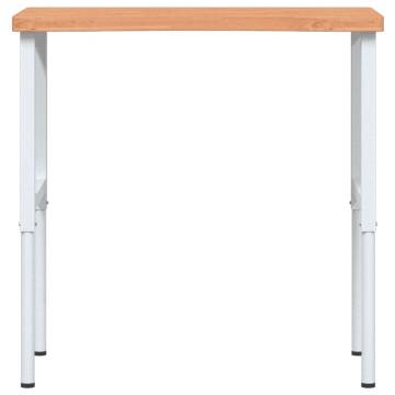  Workbench 100x(55-60)x(73-99.5) cm Solid Wood Beech