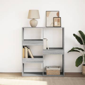  Book CabinetRoom Divider Grey Sonoma 100x33x115 cm