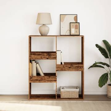  Book CabinetRoom Divider Old Wood 100x33x115 cm