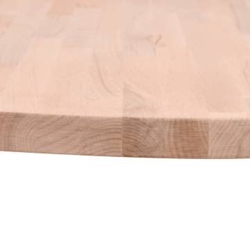 Table Top Ø30x4 cm Round Solid Wood Beech