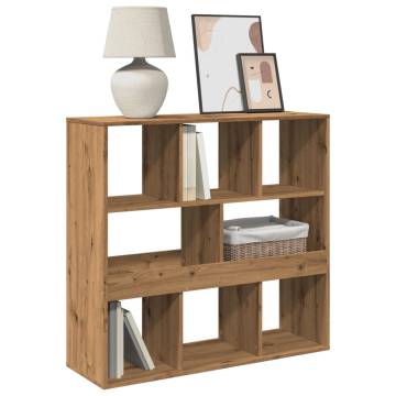  Book CabinetRoom Divider Artisian Oak 100x33x94.5 cm