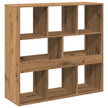  Book CabinetRoom Divider Artisian Oak 100x33x94.5 cm