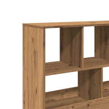  Book CabinetRoom Divider Artisian Oak 100x33x94.5 cm