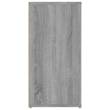 Sideboard Grey Sonoma 100x30x59.5 cm Engineered Wood