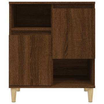 Sideboards 3 pcs Brown Oak 60x35x70 cm Engineered Wood