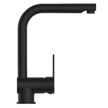 SCHÜTTE Kitchen Mixer Tap with Pull-out Spout LONDON Matte Black