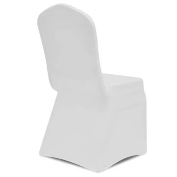 Chair Cover Stretch White 18 pcs