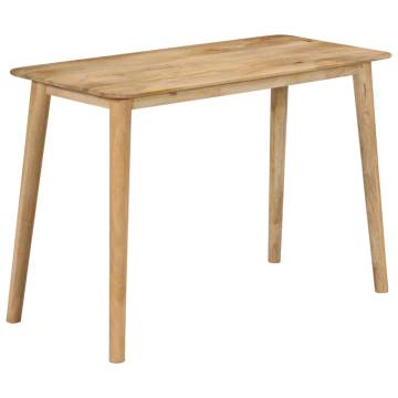 Dining Table 112x52x76 cm Solid Wood Mango