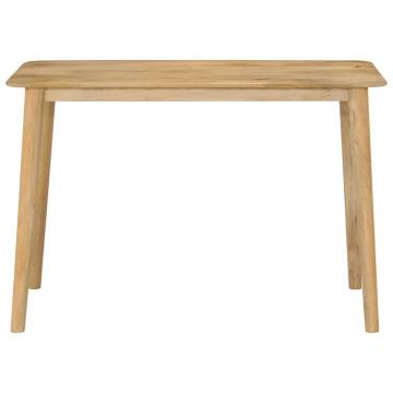 Dining Table 112x52x76 cm Solid Wood Mango