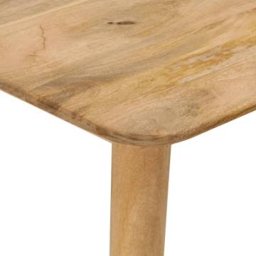 Dining Table 112x52x76 cm Solid Wood Mango