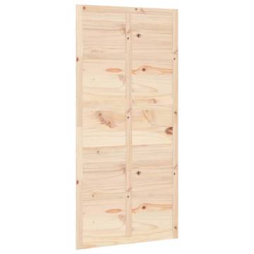 Barn Door 100x1.8x214 cm Solid Wood Pine