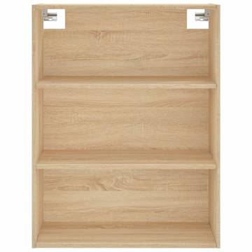 Highboard Sonoma Oak 69.5x34x180 cm Engineered Wood