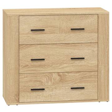 Sideboards 2 pcs Sonoma Oak Engineered Wood