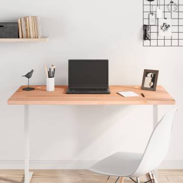 Desk Top 110x60x2.5 cm Solid Wood Beech