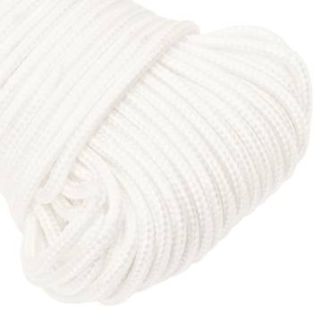 Boat Rope Full White 3 mm 250 m Polypropylene