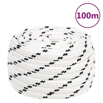 Work Rope White 18 mm 100 m Polyester